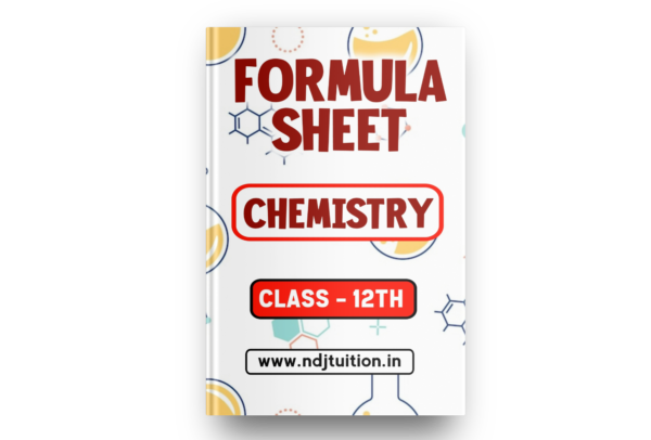 12th Chemistry Formula Sheet Ebook